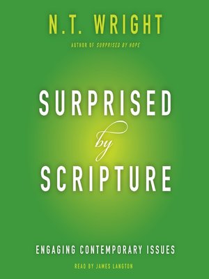 cover image of Surprised by Scripture